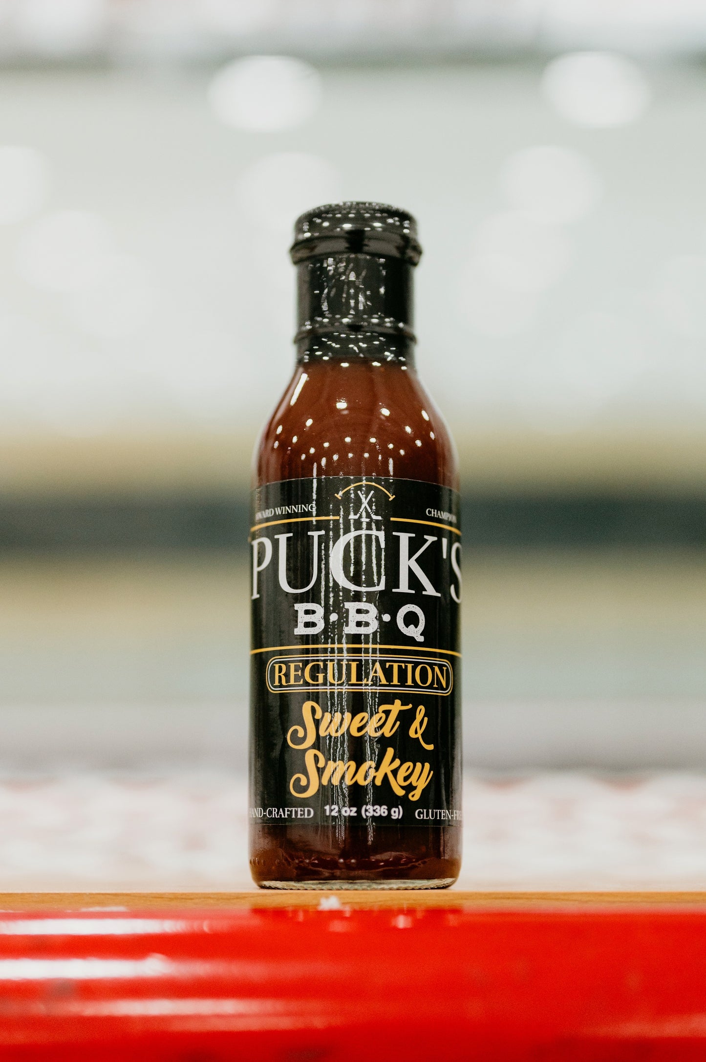 Puck's Regulation - Sweet & Smokey BBQ Sauce 12 oz.