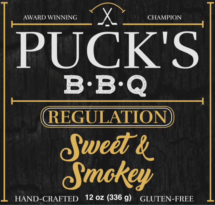 Puck's Regulation - Sweet & Smokey BBQ Sauce 12 oz.